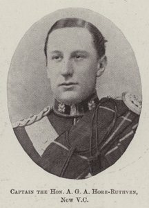 Kapitan Honorowy AG A Hore-Ruthven, nowy VC autorstwa English Photographer