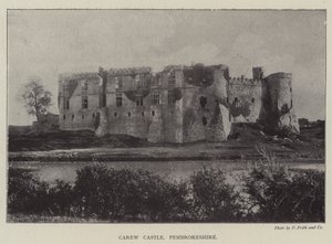 Zamek Carew, Pembrokeshire autorstwa English Photographer