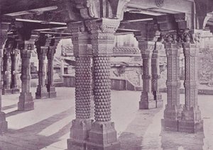 Zakrzywione filary, Panch-Mahal, Fatehpur-Sikri autorstwa English Photographer
