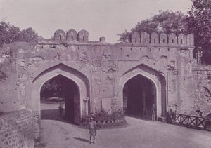 Brama Kaszmiru, Delhi autorstwa English Photographer