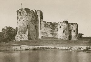 Zamek Chepstow, od strony Fosy autorstwa English Photographer