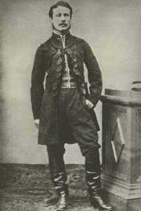 „Chiński” Gordon (zdjęcie czarno-białe) autorstwa English Photographer