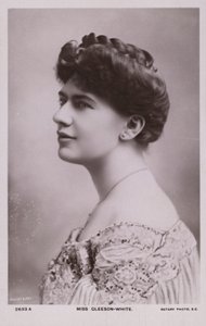 Cicely Gleeson-White, angielski sopran autorstwa English Photographer