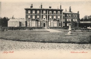 Cley Hall (zdjęcie czarno-białe) autorstwa English Photographer