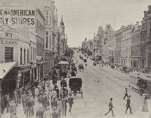 Collins Street, Melbourne autorstwa English Photographer