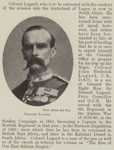 pułkownik Lugard autorstwa English Photographer