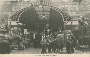Covent Garden Market, Londyn autorstwa English Photographer