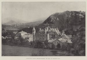 Zamek Craig-y-Nos, Brecknockshire, siedziba Madame Patti