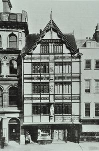 Crosby Hall, Bishopsgate, Londyn, 1890 autorstwa English Photographer