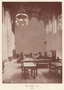 Crosby Hall, Cheyne Walk: Wielka Sala autorstwa English Photographer
