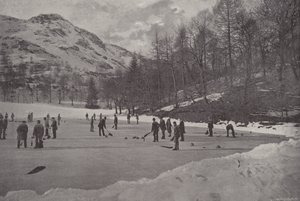 Curling w Birnam autorstwa English Photographer