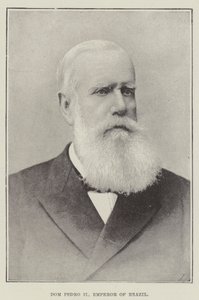 Dom Pedro II, cesarz Brazylii autorstwa English Photographer