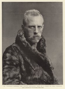 Dr Fridtjof Nansen, badacz Arktyki, przebywa z wizytą w tym kraju