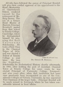 Dr Gerald H Rendall autorstwa English Photographer