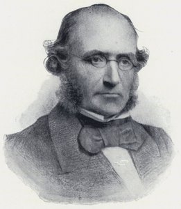 Dr John Brown (czarno-białe zdjęcie) autorstwa English Photographer