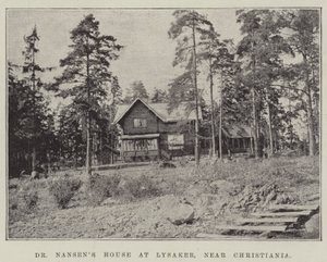 Dom dr Nansensa w Lysaker, niedaleko Christiania autorstwa English Photographer