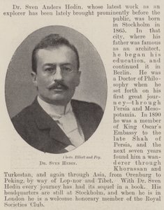 dr Sven Hedin autorstwa English Photographer
