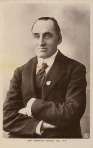 Edward Carson autorstwa English Photographer