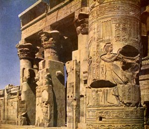 Egipt- świątynia Kom Ombo autorstwa English Photographer