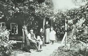 Elder Road: Rose Cottage, 1890 autorstwa English Photographer