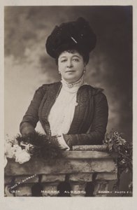 Emma Albani, kanadyjski sopran autorstwa English Photographer