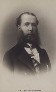 Cesarz Maksymilian Meksykański (zdjęcie czarno-białe) autorstwa English Photographer