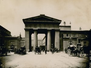 Stacja Euston, 1890 autorstwa English Photographer