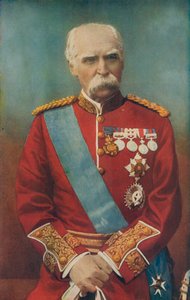 Marszałek polny Sir Donald Martin Stewart. Governor Royal Hospital, Chelsea autorstwa English Photographer