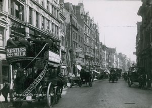 Fleet Street, Londyn autorstwa English Photographer