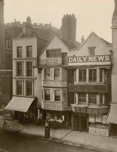 Fleet Street, Londyn; strona północna z 184-186 Fleet Street autorstwa English Photographer