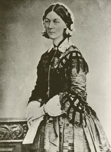 Florence Nightingale, brytyjska pionierka pielęgniarstwa autorstwa English Photographer