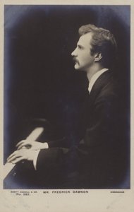Frederick Dawson, angielski pianista autorstwa English Photographer