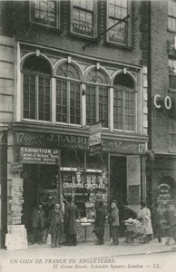 French Bookshop, 17 Green Street, Leicester Square, Londyn autorstwa English Photographer