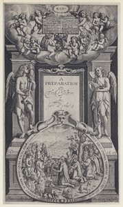 G Wither, Przygotowanie do psałterza, N Okes 1619 (zdjęcie czarno-białe) autorstwa English Photographer