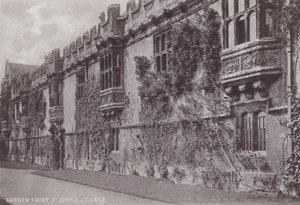 Garden Front St Johns College autorstwa English Photographer