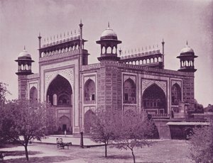 Brama Taj, Agra autorstwa English Photographer