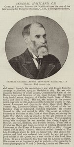 Generał Charles Lennox Brownlow Maitland, CB autorstwa English Photographer
