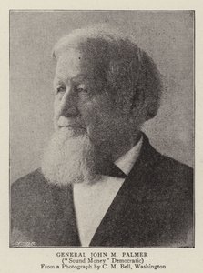 Generał John M Palmer autorstwa English Photographer