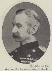 Generał Sir Richard Harrison, KCB autorstwa English Photographer