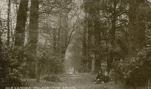 Ogólny widok The Grove w Alexandra Palace autorstwa English Photographer
