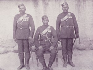 Oficerowie Gurkha autorstwa English Photographer