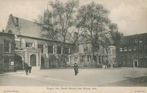 Grays Inn, South Square i Jadalnia, Londyn autorstwa English Photographer
