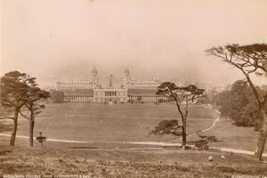 Greenwich College z Obserwatorium autorstwa English Photographer
