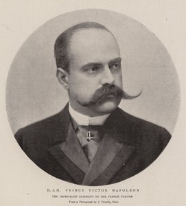 WYSOKI Książę Wiktor Napoleon autorstwa English Photographer
