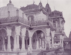 Świątynia Hathi Singhs, Ahmedabad autorstwa English Photographer