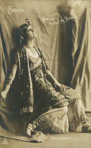 Hedwiga Reicher, niemiecka aktorka (zdjęcie czarno-białe) autorstwa English Photographer
