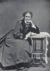 Helen Hunt Jackson (czarno-białe zdjęcie) autorstwa English Photographer