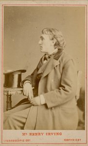Henry Irving, aktor autorstwa English Photographer