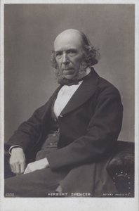 Herbert Spencer (zdjęcie czarno-białe) autorstwa English Photographer
