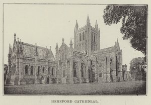 Katedra w Hereford autorstwa English Photographer